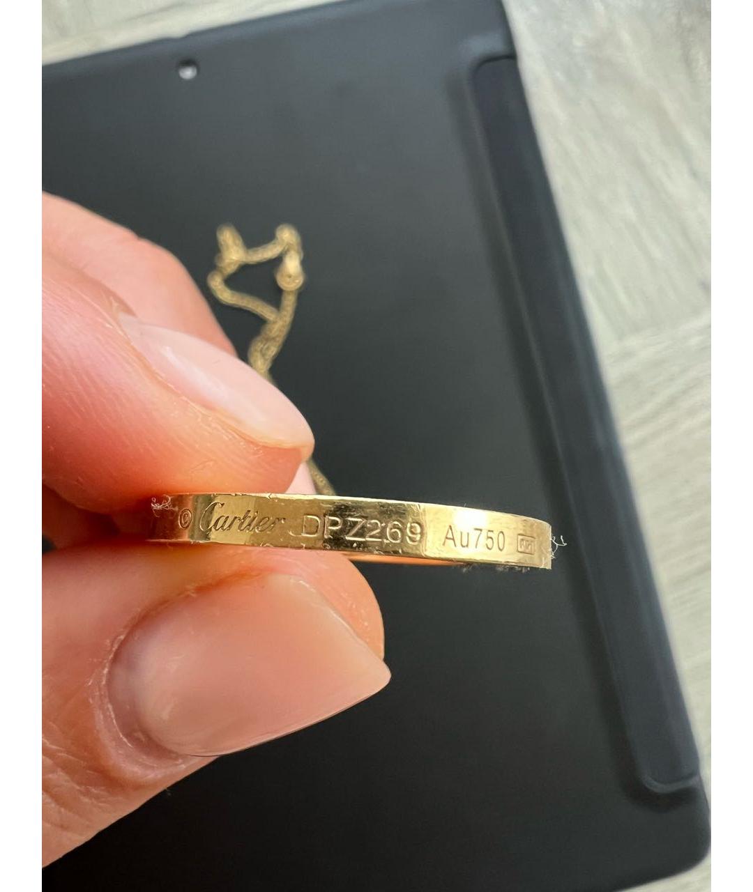 CARTIER Золотая подвеска из желтого золота, фото 6