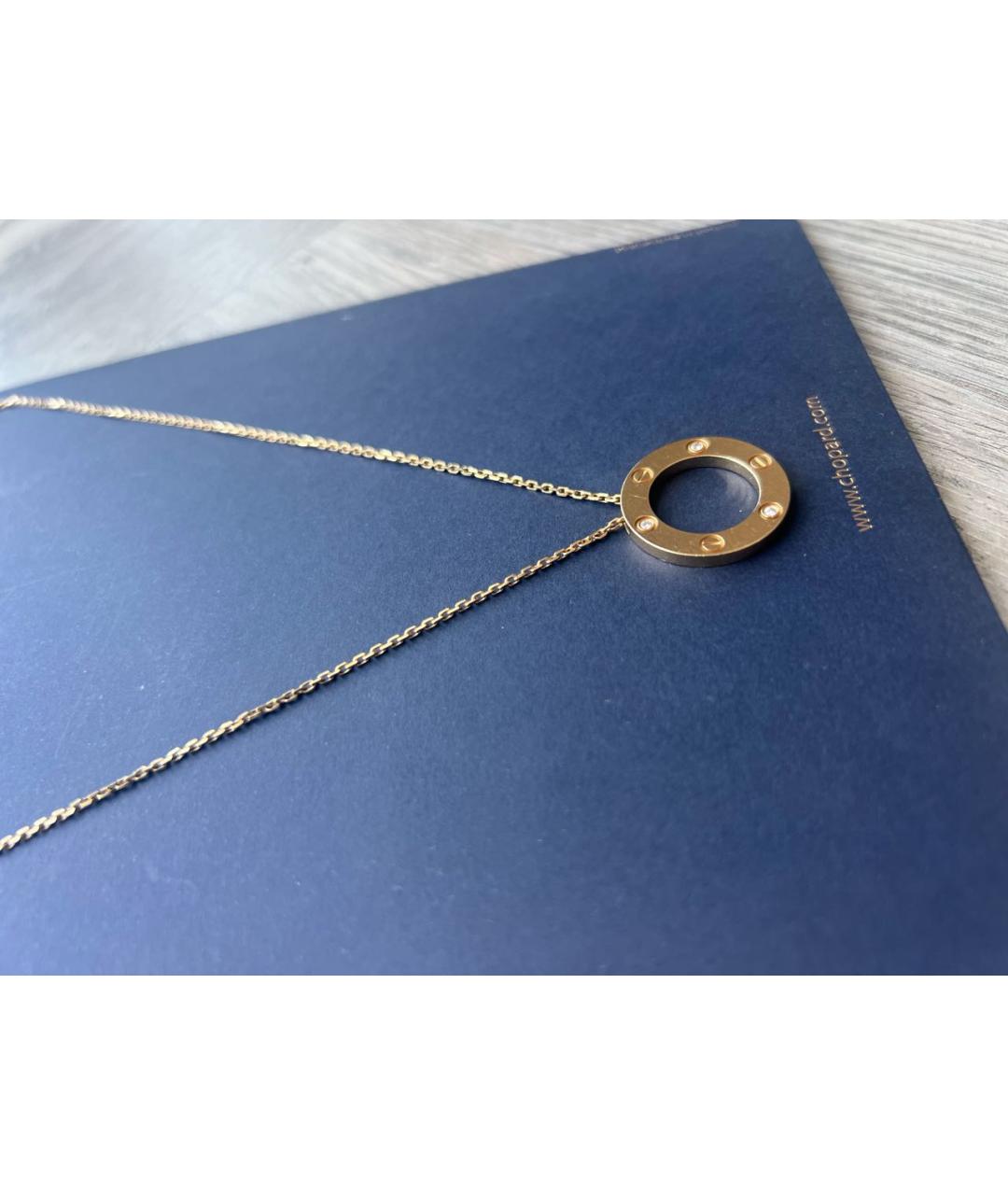 CARTIER Золотая подвеска из желтого золота, фото 4