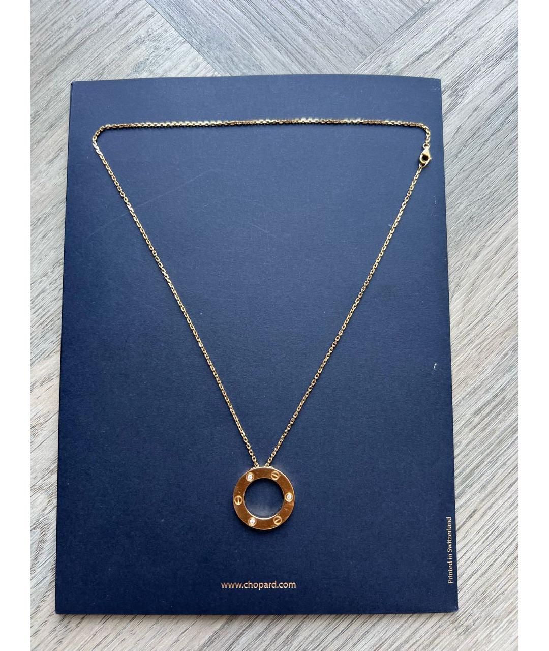 CARTIER Золотая подвеска из желтого золота, фото 2