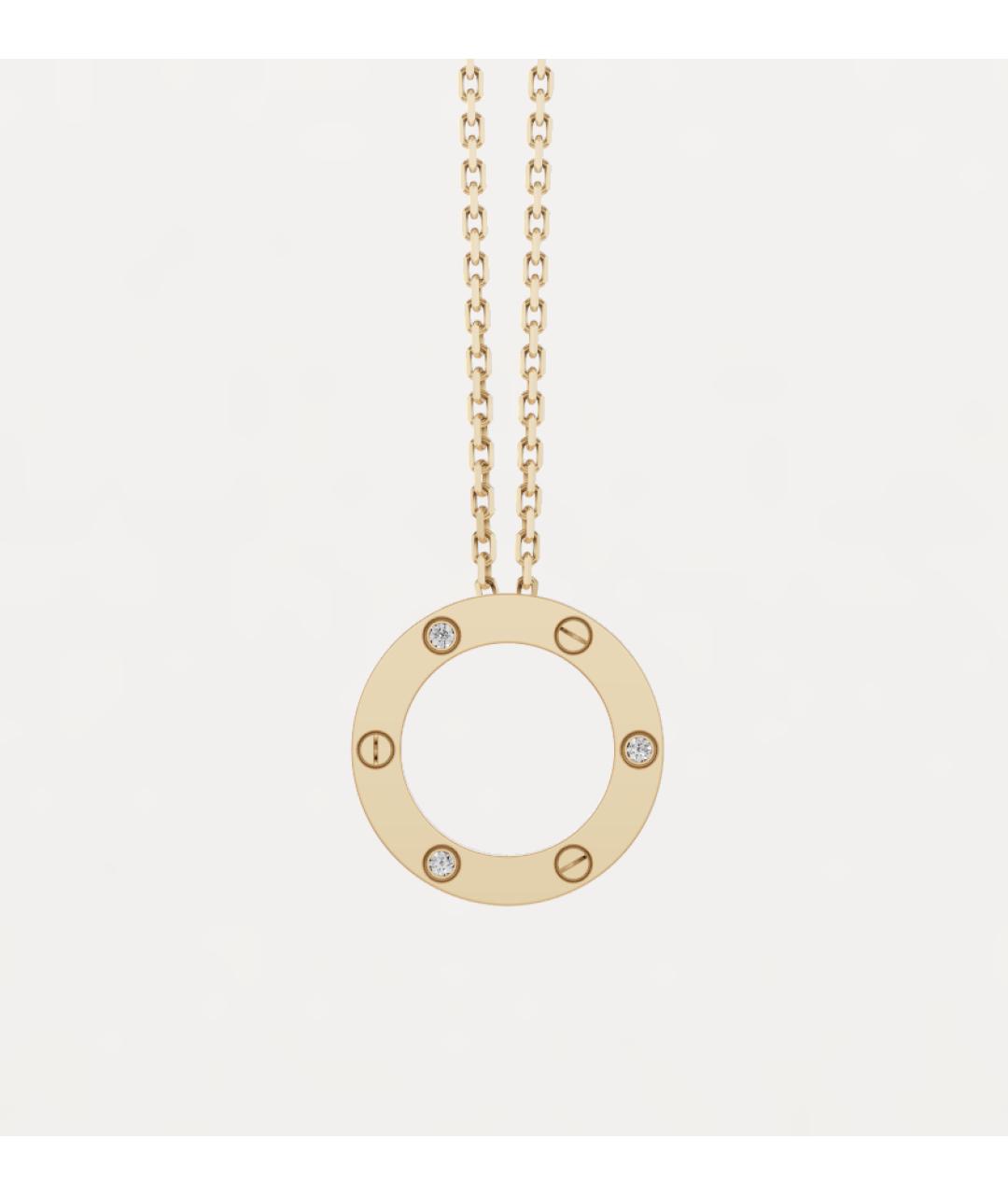 CARTIER Золотая подвеска из желтого золота, фото 10