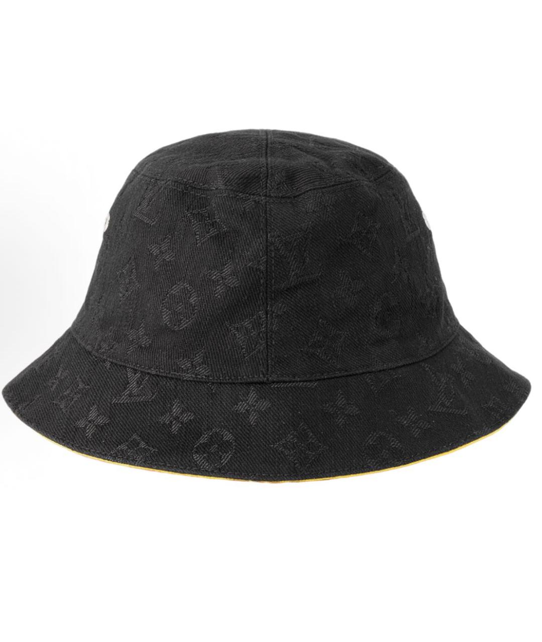 LOUIS VUITTON Черная шляпа, фото 1