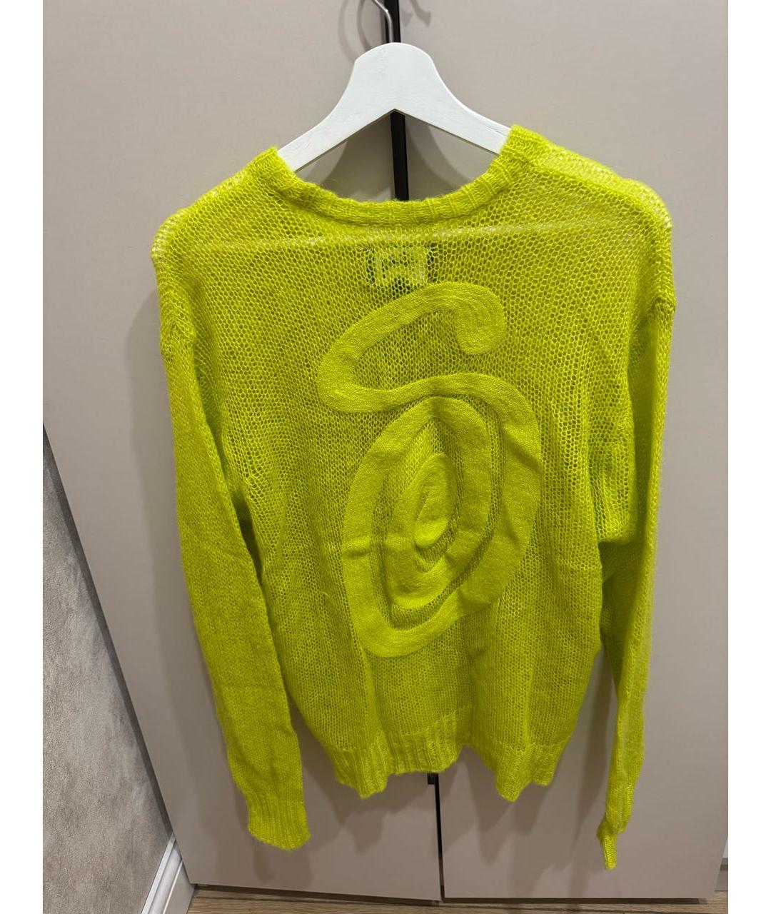 STUSSY Салатовый джемпер / свитер, фото 2