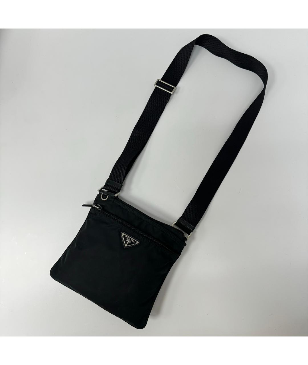 PRADA Черная сумка на плечо, фото 4