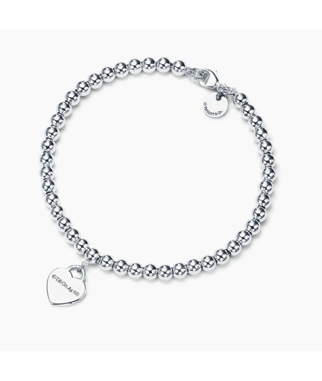 TIFFANY&CO Серебрянный серебряный браслет, фото 2