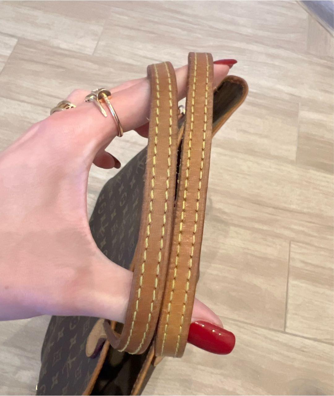 LOUIS VUITTON Коричневая сумка тоут, фото 4