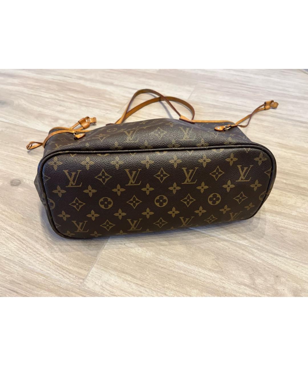 LOUIS VUITTON Коричневая сумка тоут, фото 5