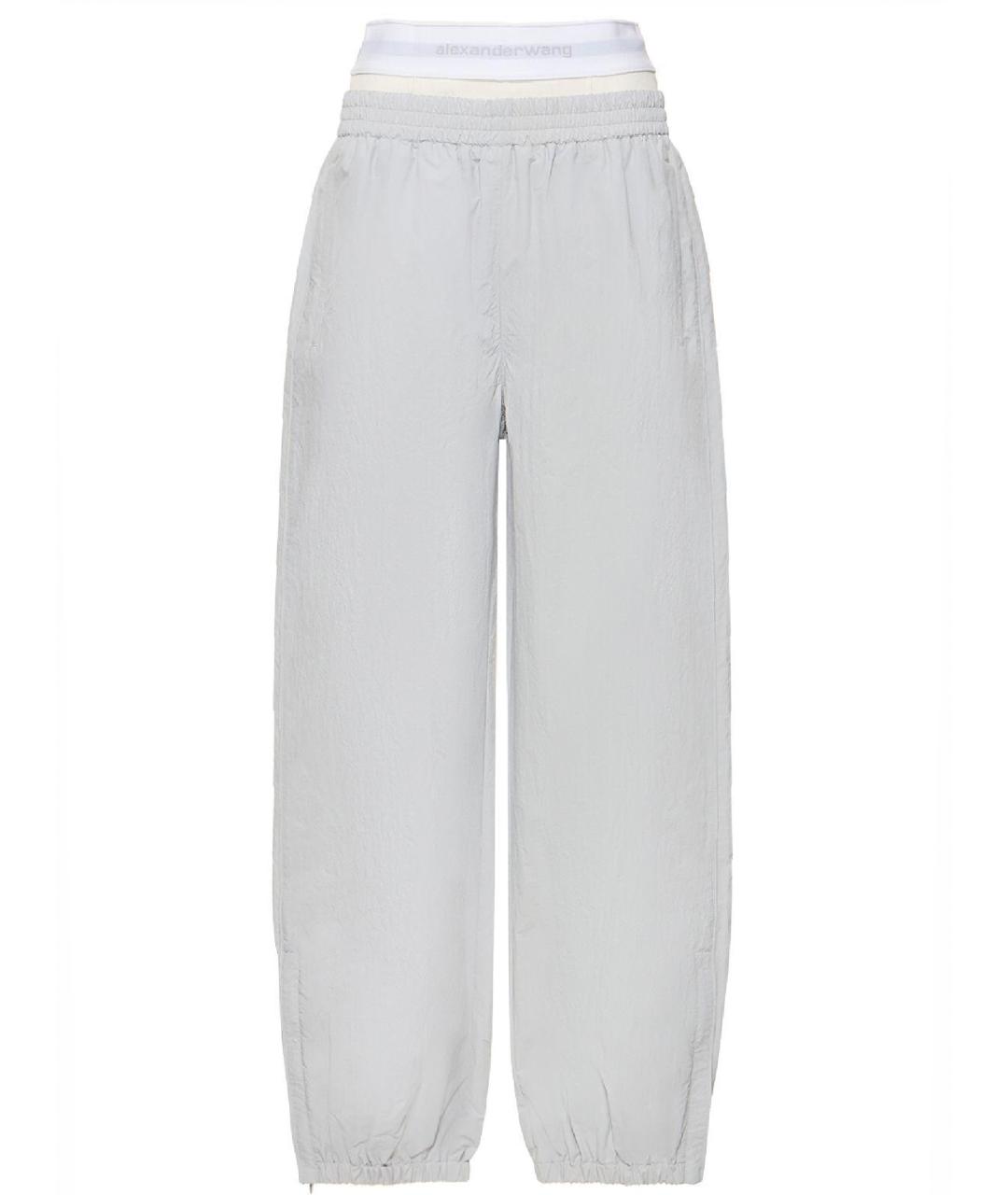 ALEXANDER WANG Серые брюки широкие, фото 1