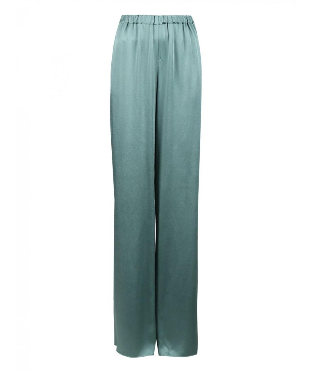 MAX MARA Зеленый вискозный костюм с брюками, фото 2