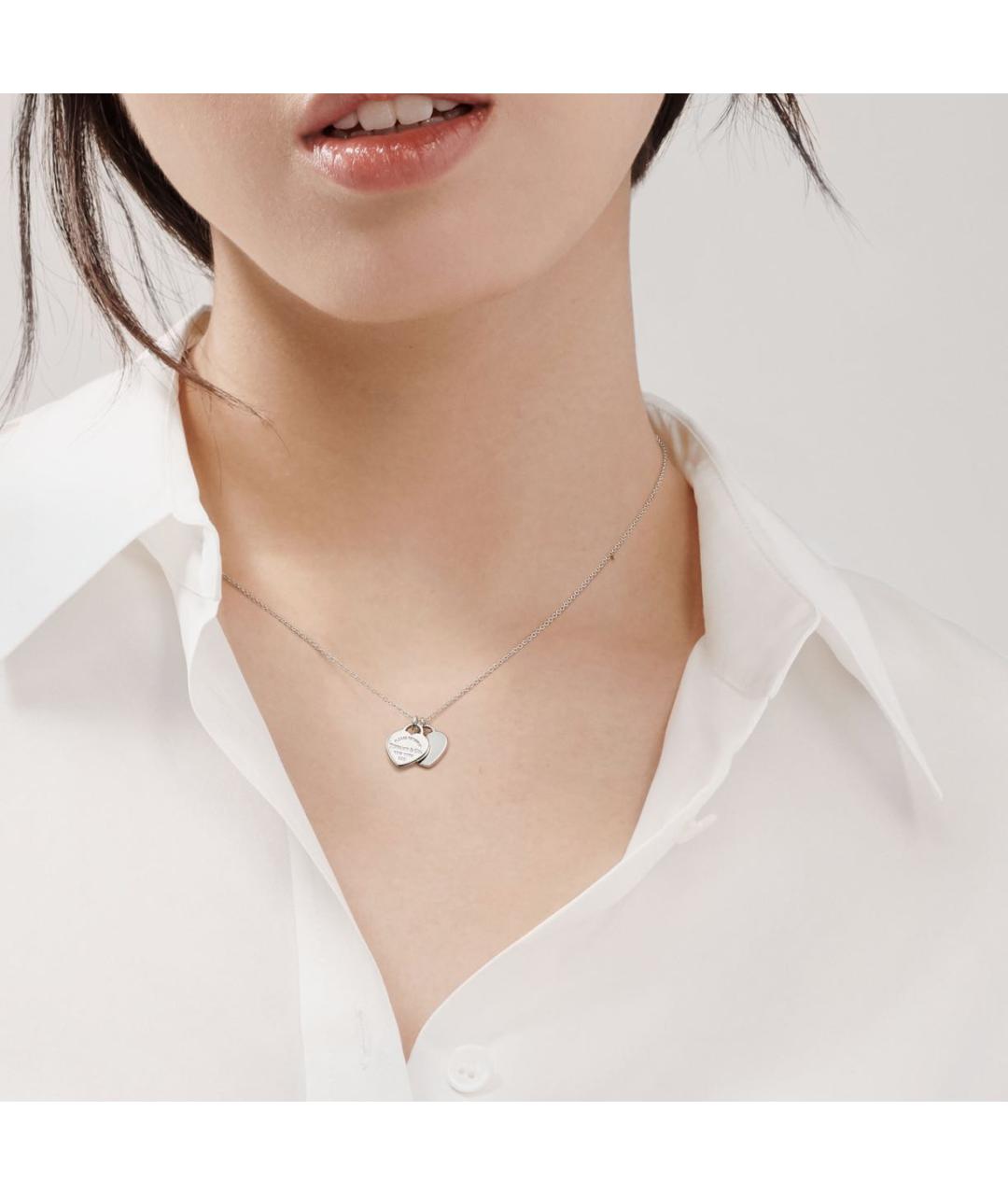 TIFFANY&CO Серебряная серебряная подвеска, фото 3