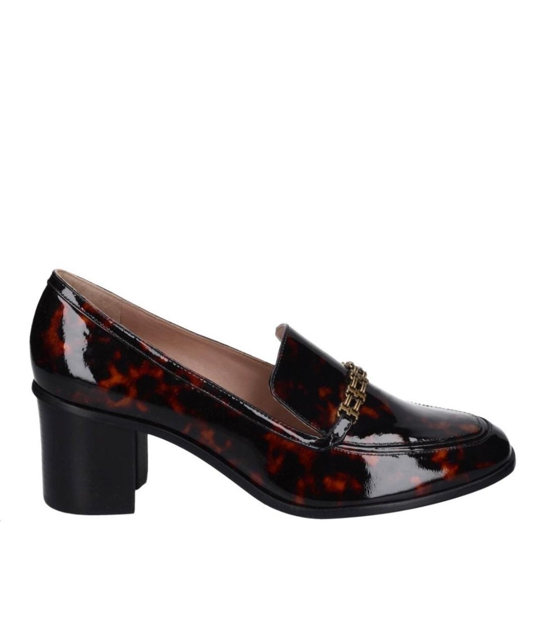 TORY BURCH Коричневые кожаные туфли, фото 1