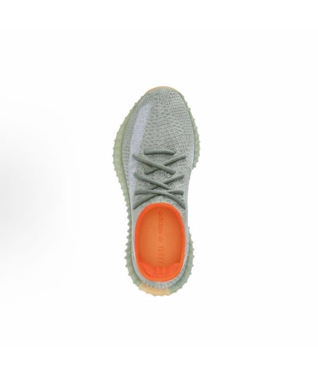 ADIDAS YEEZY Серые текстильные кроссовки, фото 2