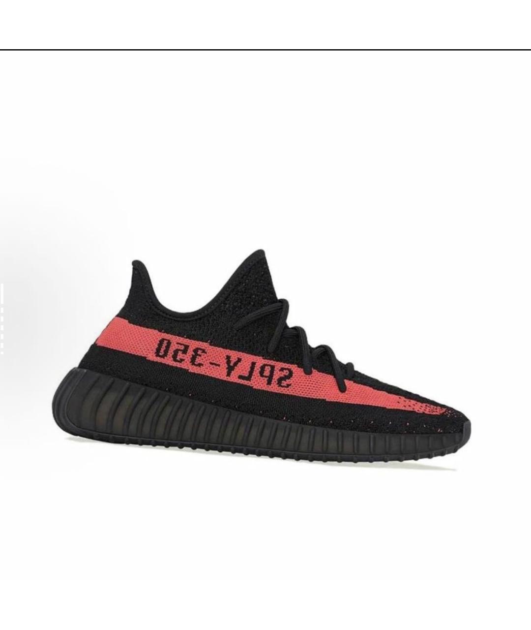ADIDAS YEEZY Черные текстильные кроссовки, фото 5