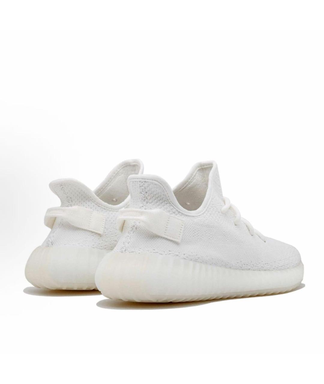 ADIDAS YEEZY Белые текстильные кроссовки, фото 3