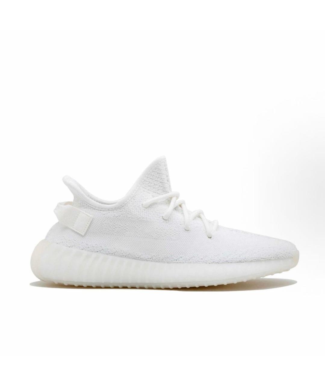 ADIDAS YEEZY Белые текстильные кроссовки, фото 7