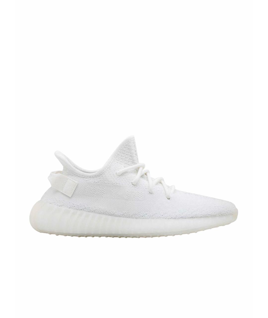ADIDAS YEEZY Белые текстильные кроссовки, фото 1