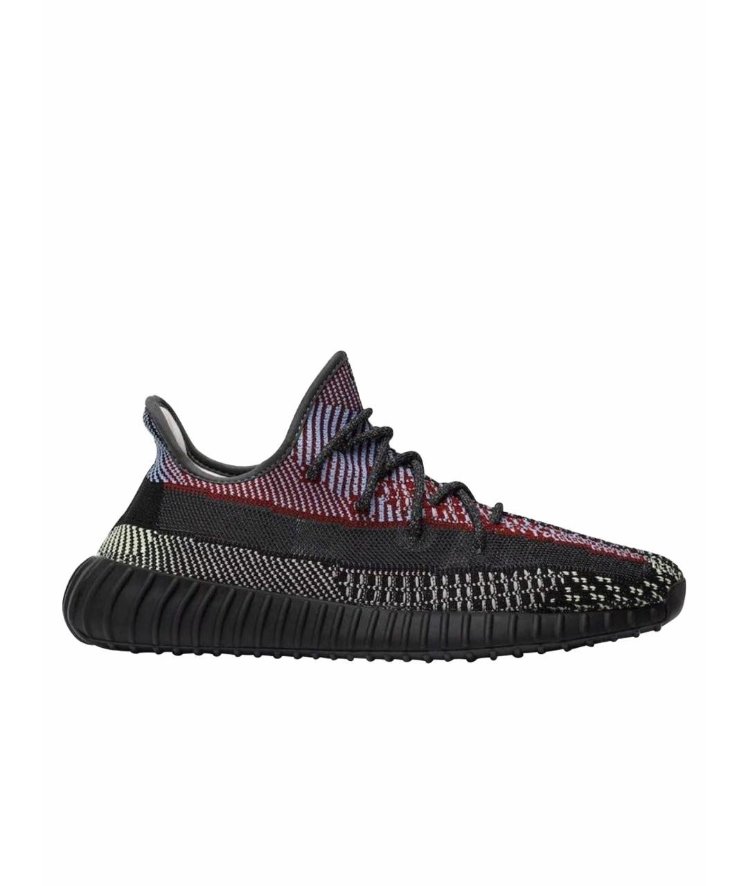 ADIDAS YEEZY Мульти текстильные кроссовки, фото 1