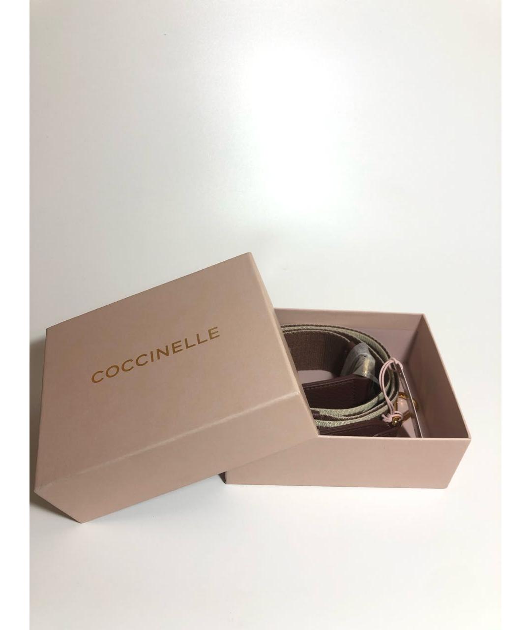 COCCINELLE Коричневый ремень, фото 4