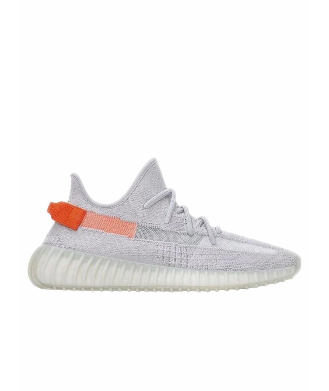 ADIDAS YEEZY Серые текстильные кроссовки, фото 1