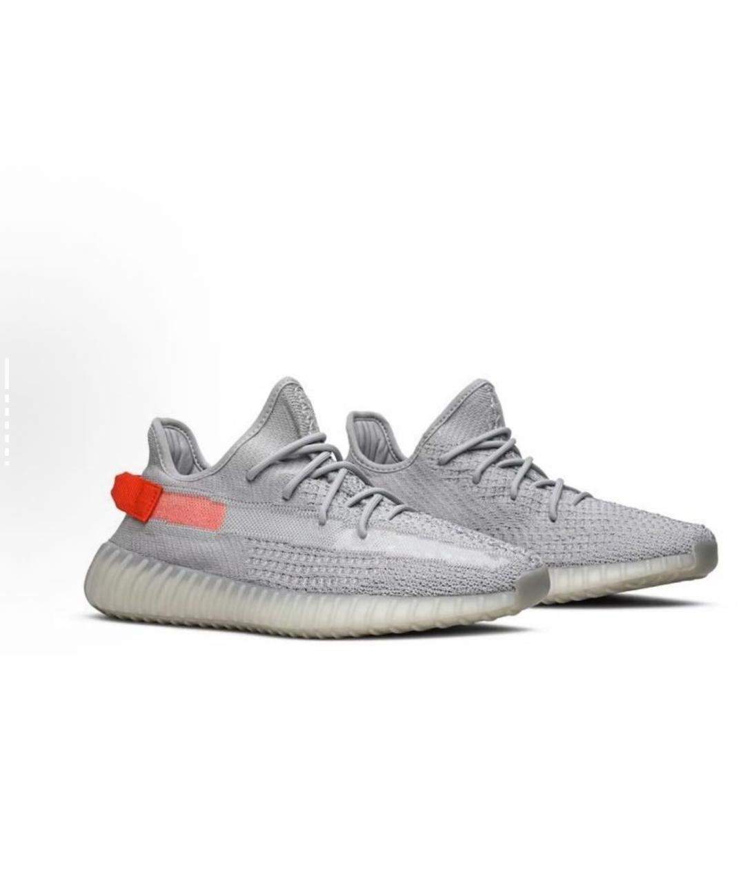 ADIDAS YEEZY Серые текстильные кроссовки, фото 2