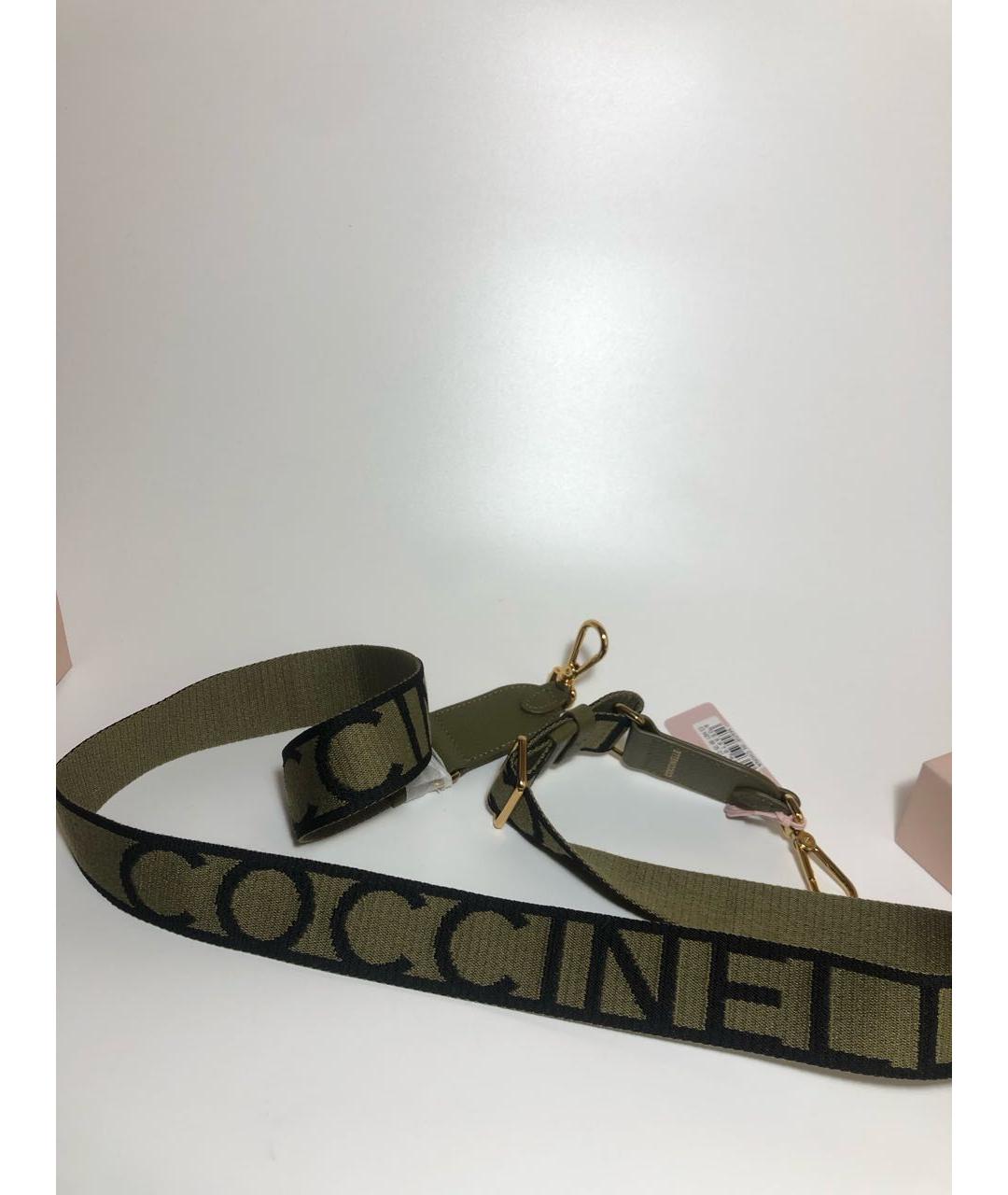 COCCINELLE Зеленый ремень, фото 4