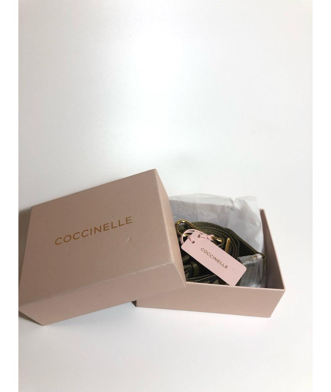 COCCINELLE Зеленый ремень, фото 3