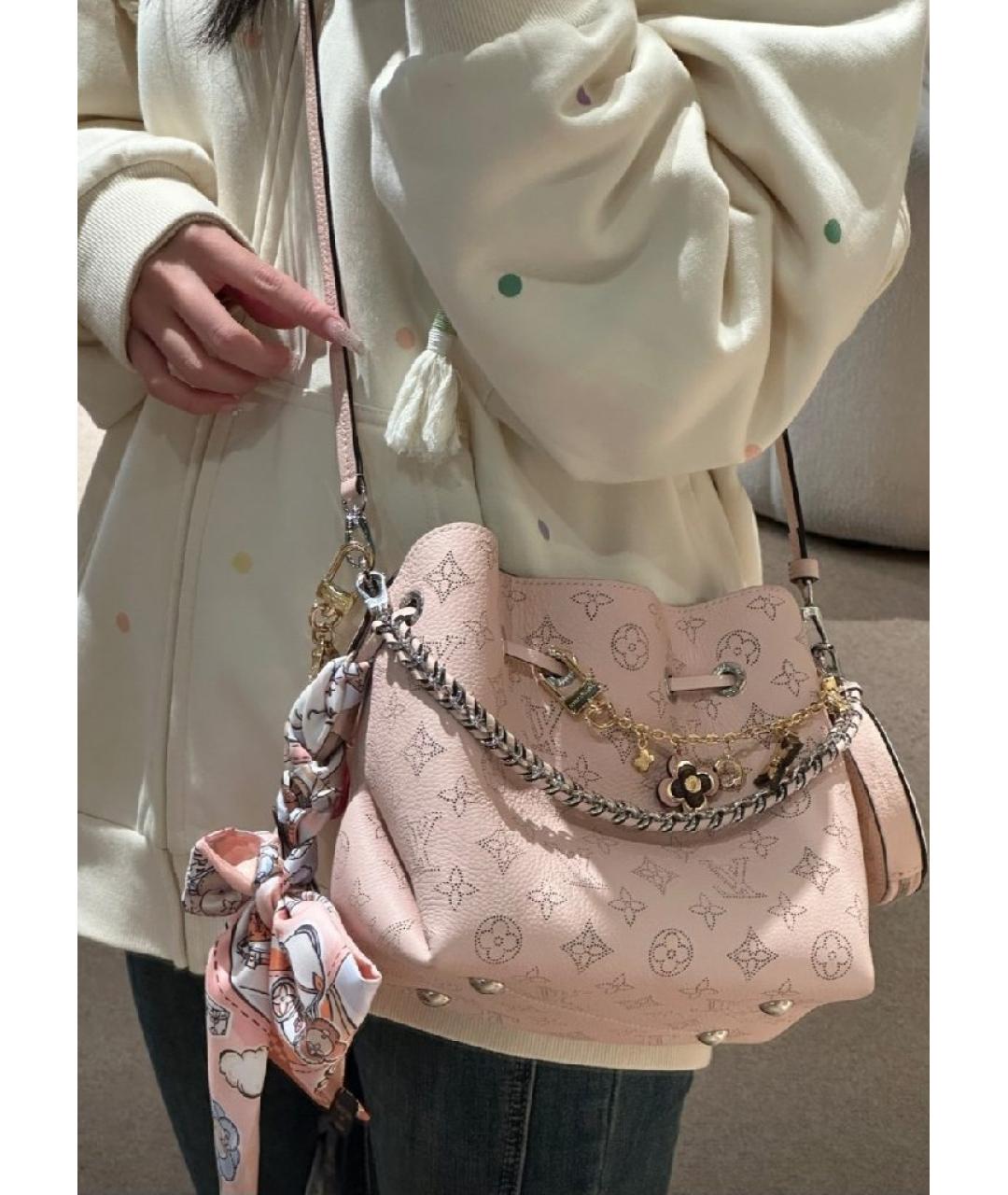 LOUIS VUITTON Розовая сумка через плечо, фото 5