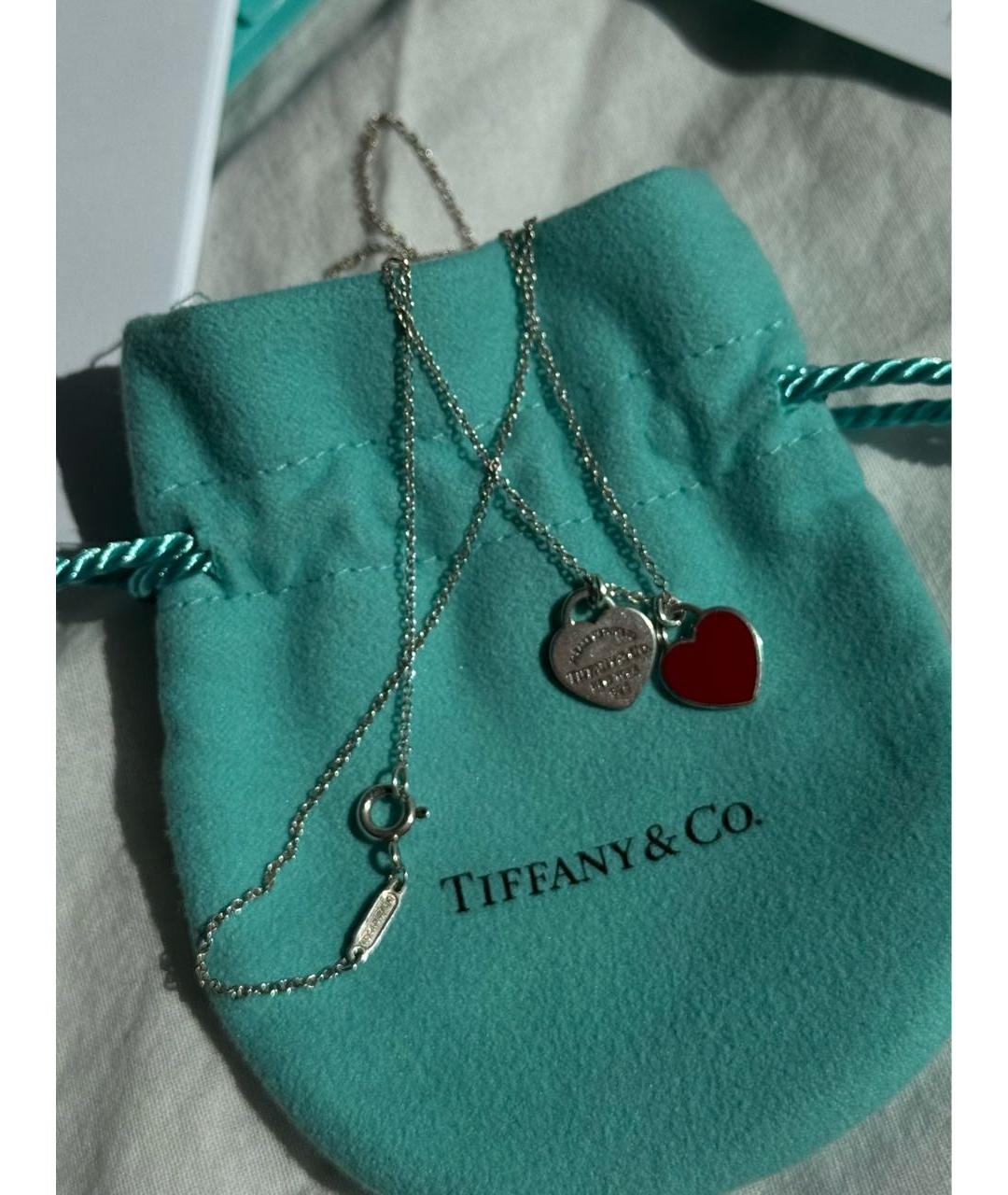 TIFFANY&CO Серебряная серебряная подвеска, фото 4