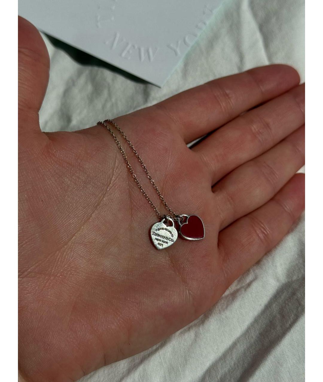 TIFFANY&CO Серебряная серебряная подвеска, фото 2