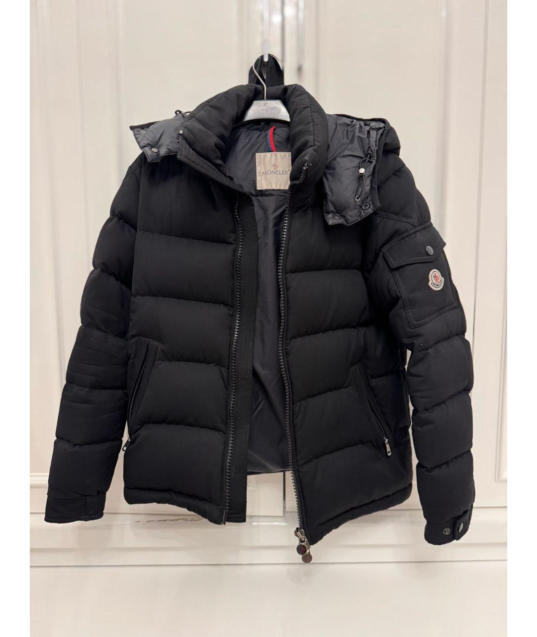 MONCLER Темно-синяя куртка, фото 5