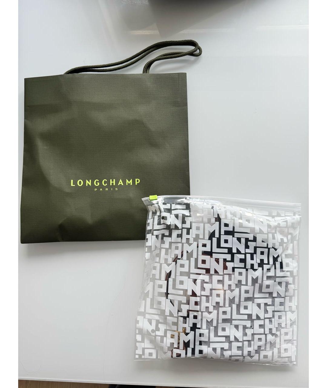 LONGCHAMP Черная сумка с короткими ручками, фото 3