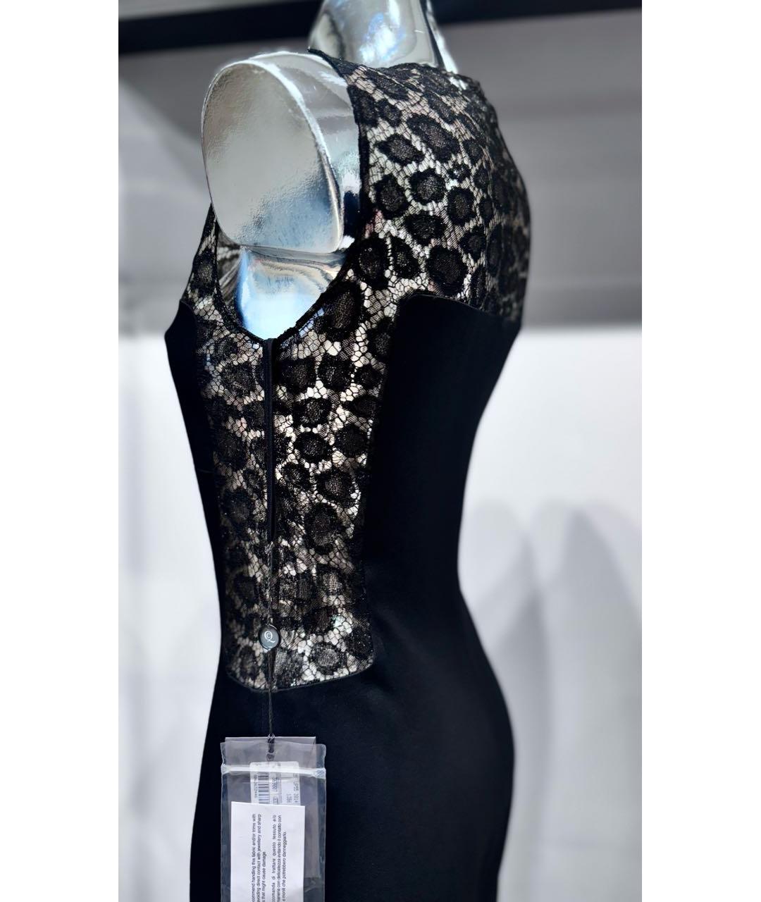 ALEXANDER MCQUEEN Черный вискозный комбинезон, фото 6