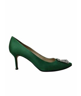 MANOLO BLAHNIK Лодочки на низком каблуке
