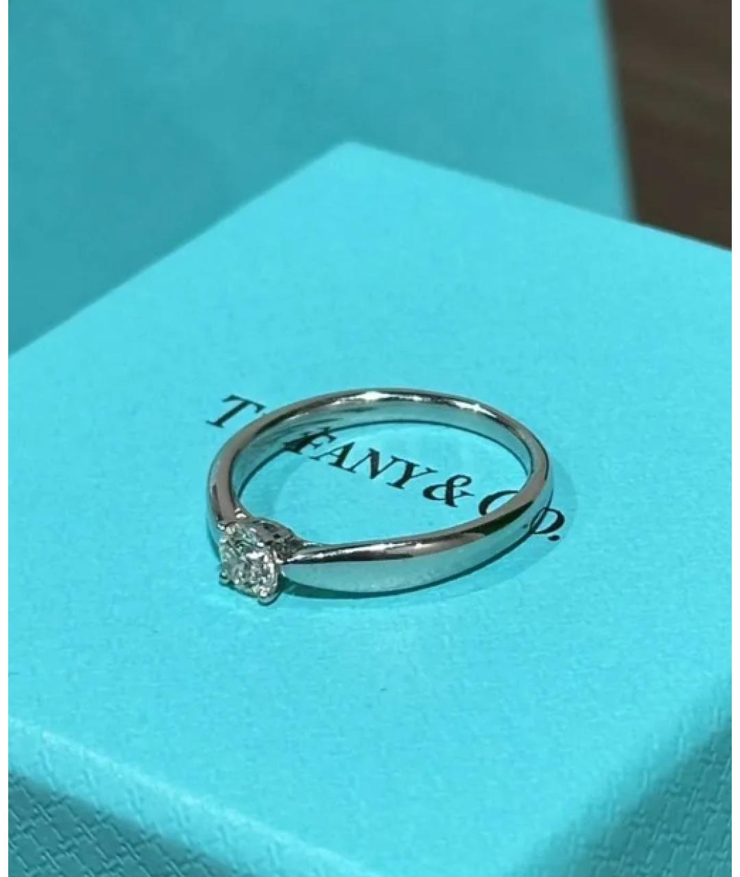 TIFFANY&CO Платиновое кольцо, фото 8