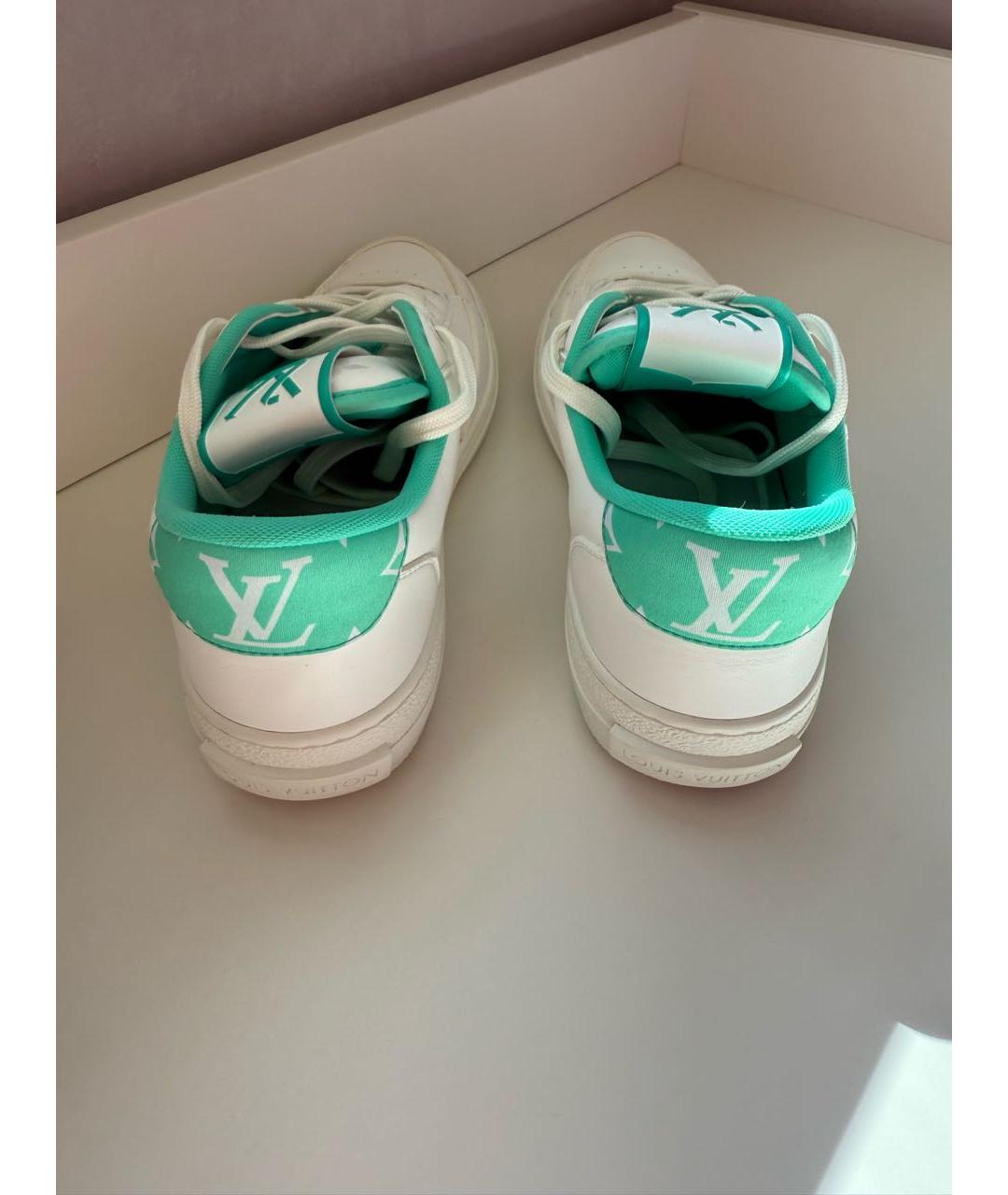 LOUIS VUITTON Белые кроссовки, фото 4