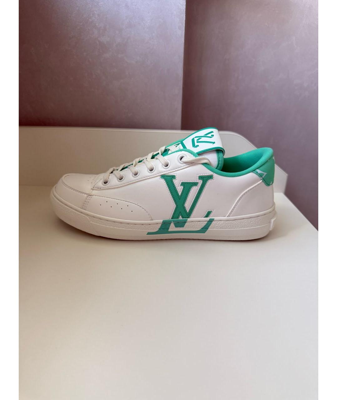 LOUIS VUITTON Белые кроссовки, фото 9