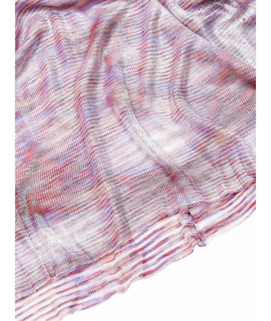 MISSONI Розовое вискозное коктейльное платье, фото 3