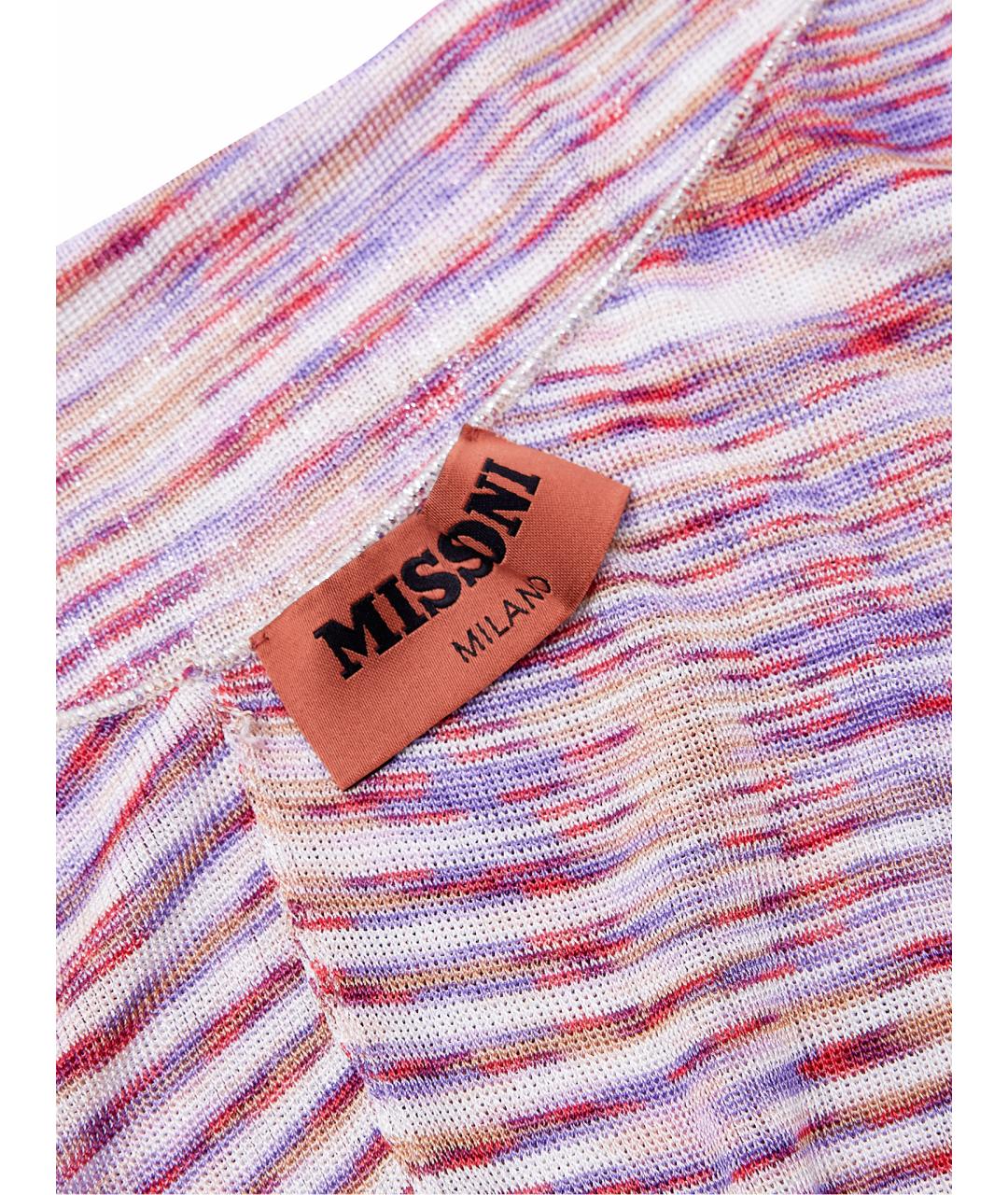 MISSONI Розовое вискозное коктейльное платье, фото 2