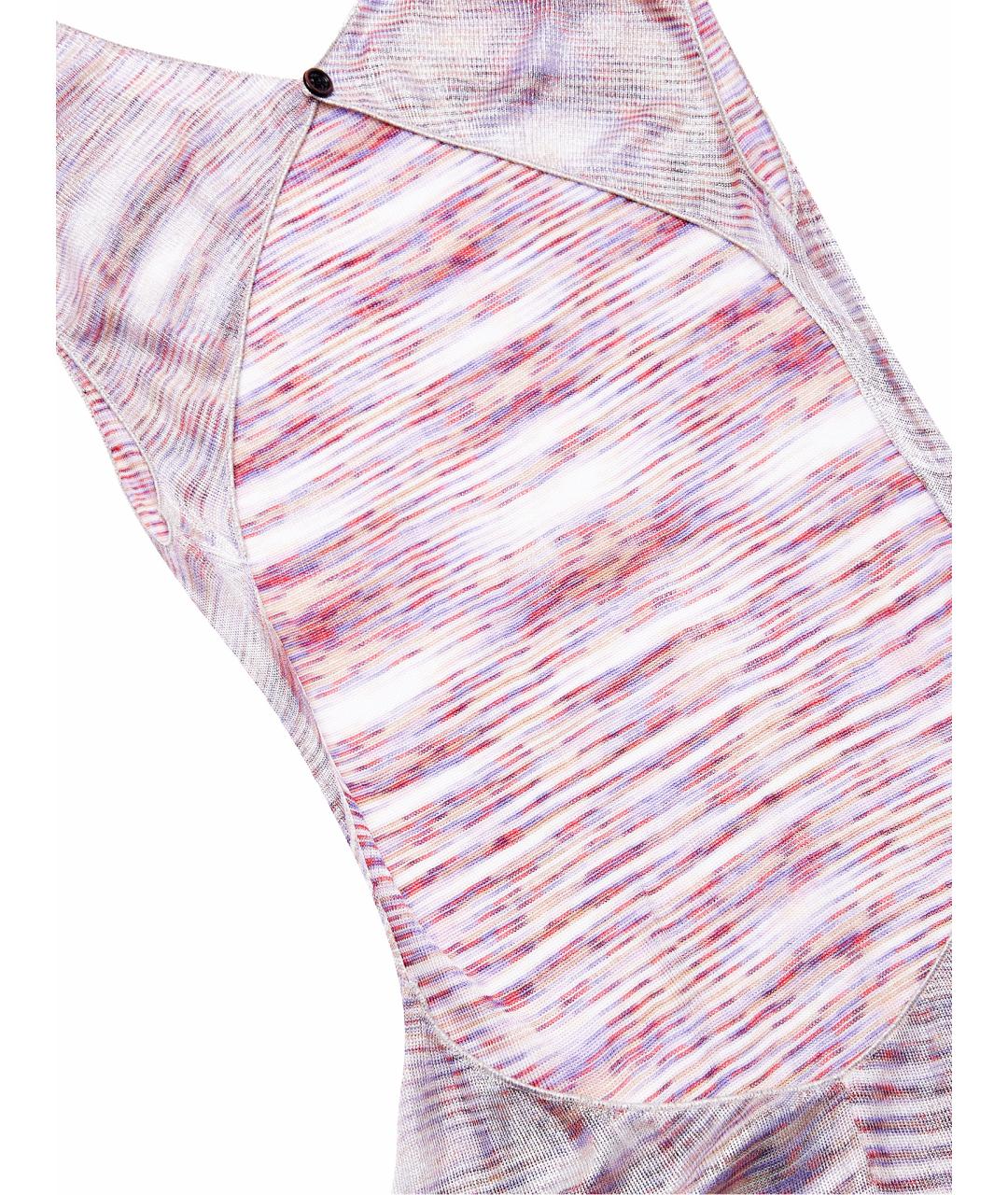 MISSONI Розовое вискозное коктейльное платье, фото 5