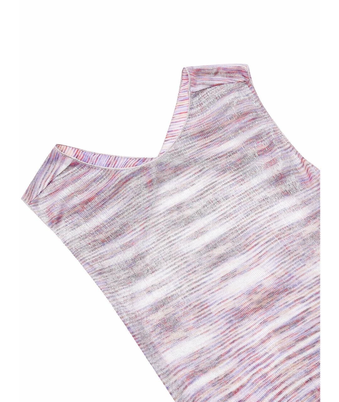 MISSONI Розовое вискозное коктейльное платье, фото 7