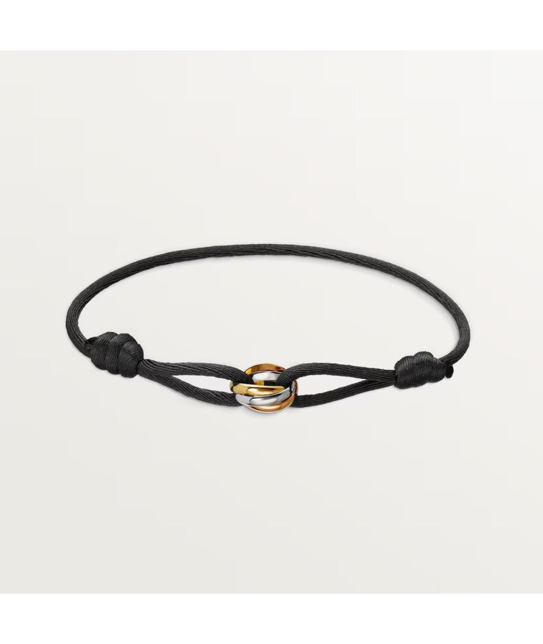 CARTIER Черный браслет из желтого золота, фото 9