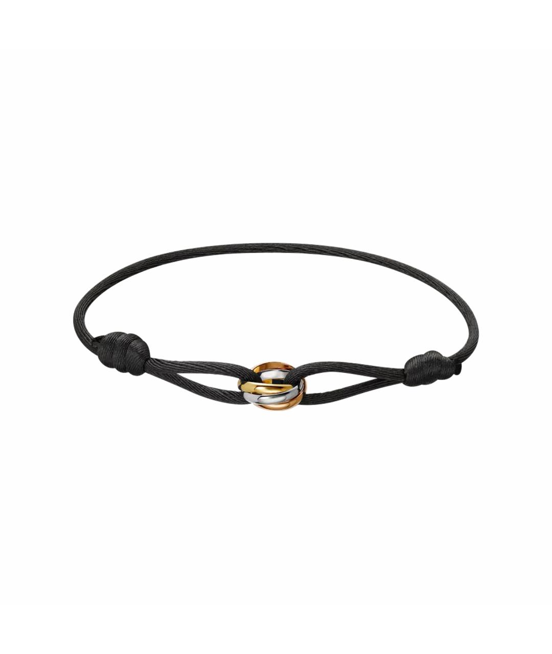 CARTIER Черный браслет из желтого золота, фото 1