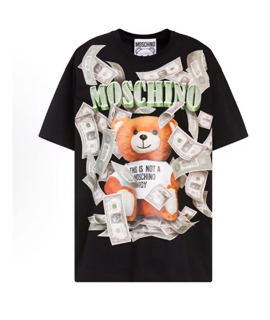MOSCHINO Мульти футболка, фото 6