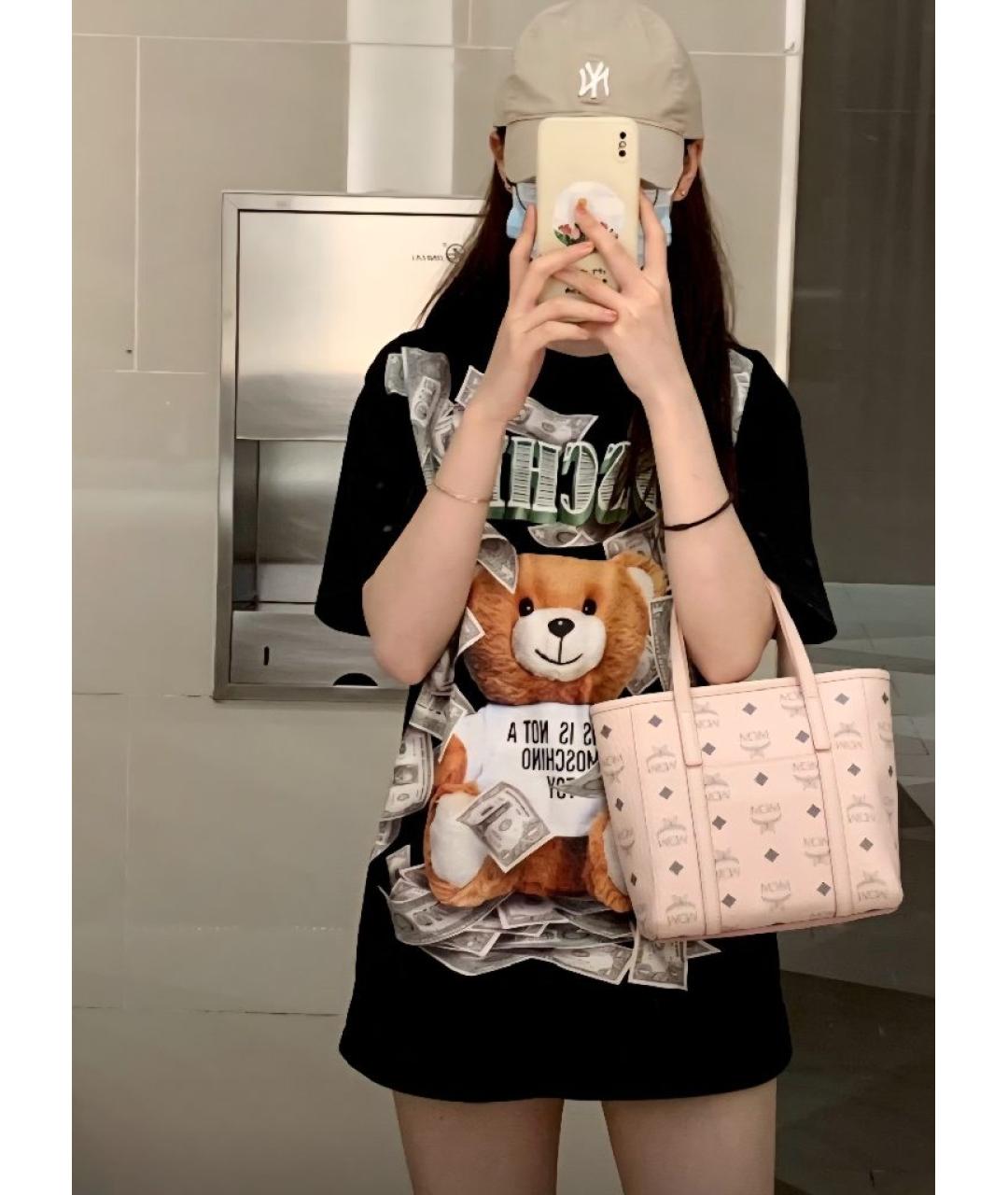 MOSCHINO Мульти футболка, фото 4