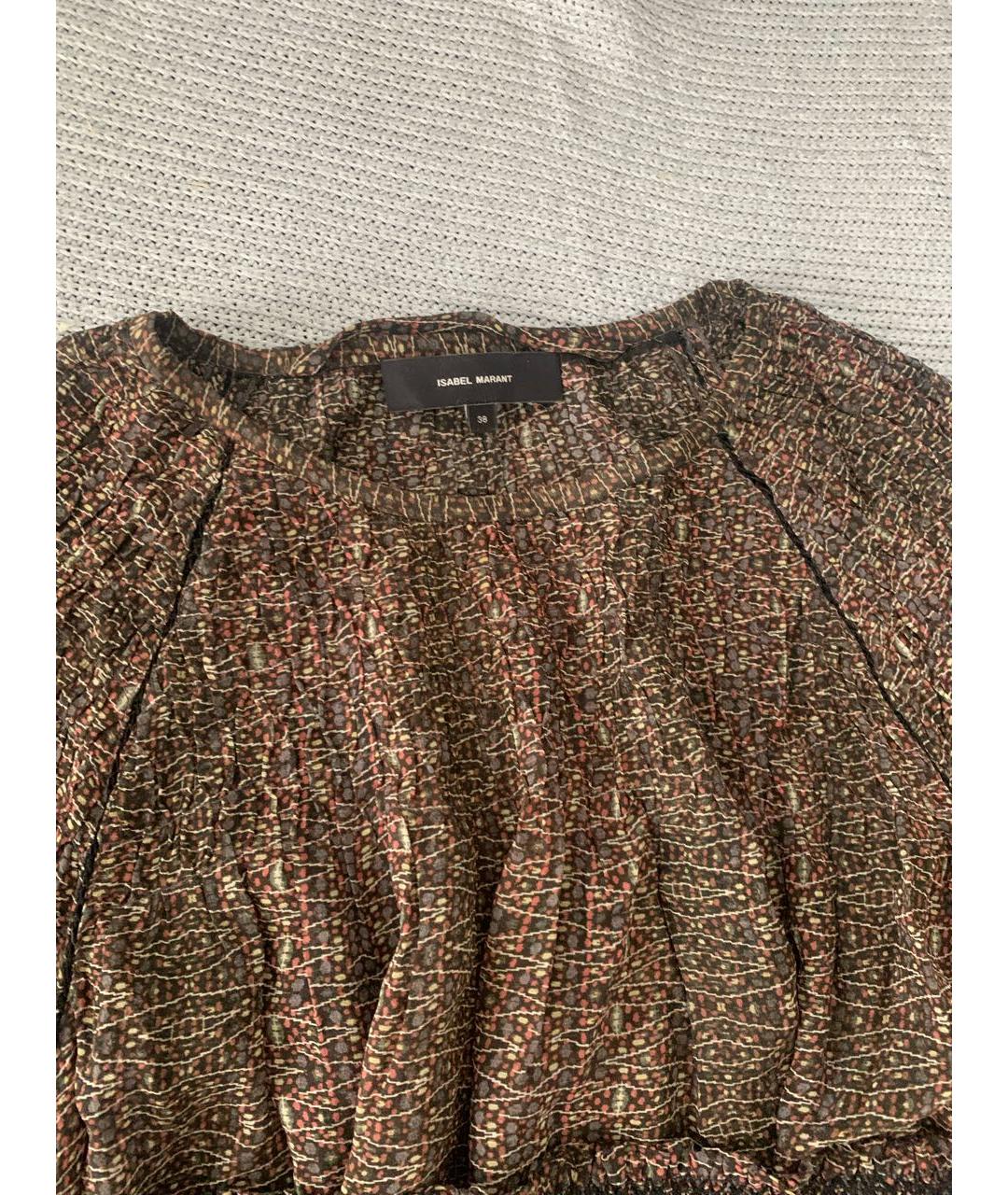 ISABEL MARANT Шелковое повседневное платье, фото 4