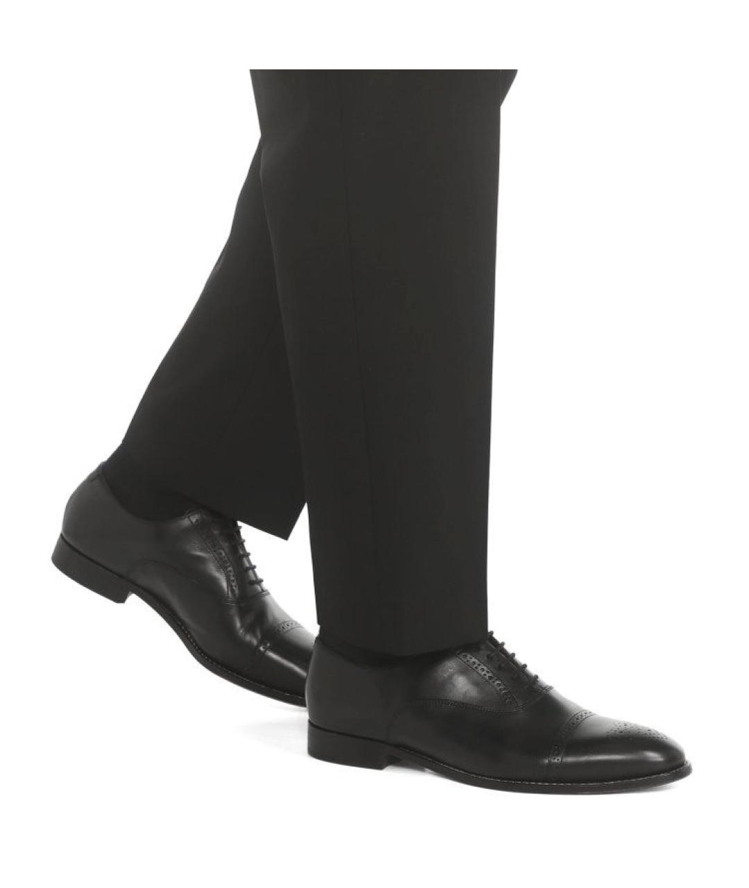 PAUL SMITH Черные кожаные туфли, фото 8