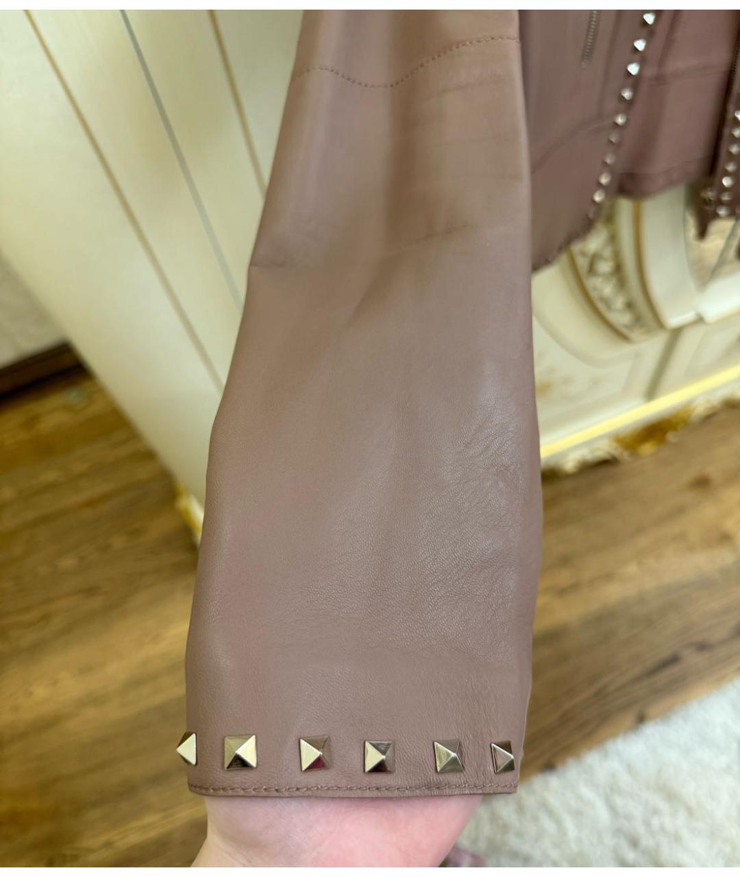 VALENTINO Кожаная куртка, фото 6