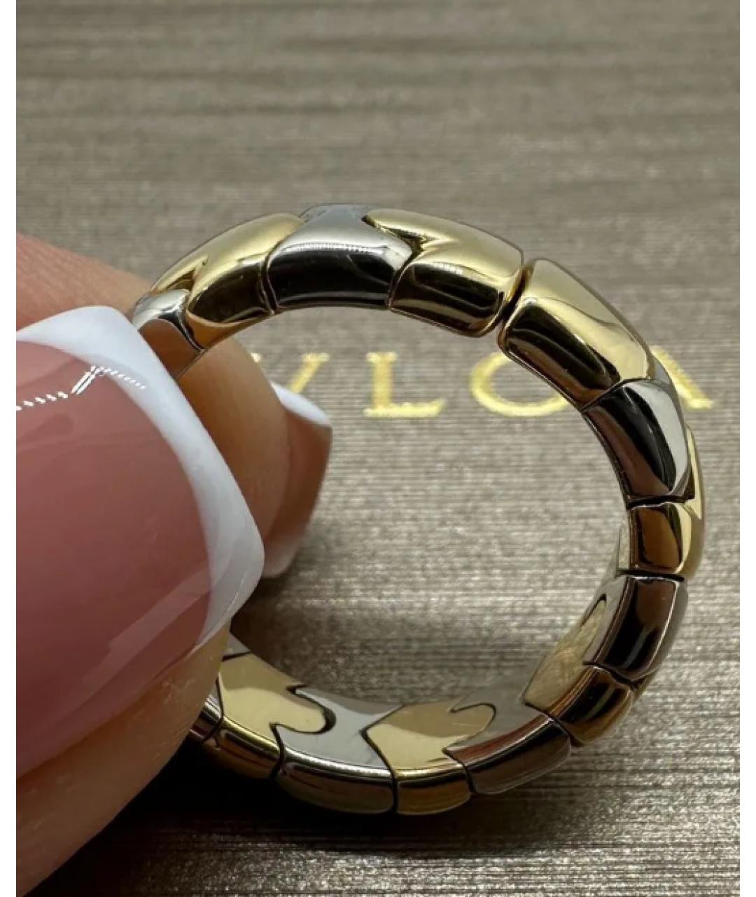 BVLGARI Золотое кольцо из белого золота, фото 3