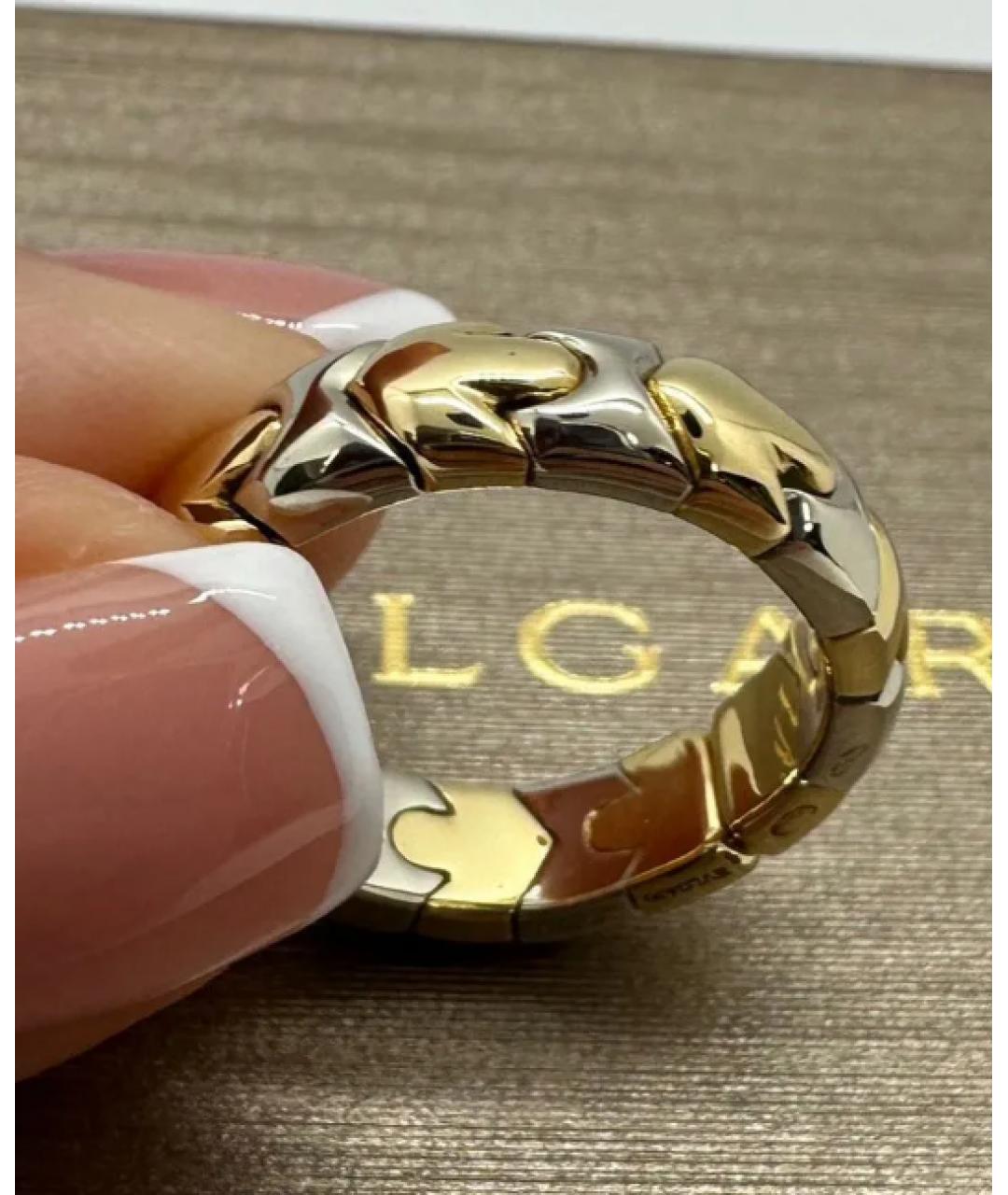 BVLGARI Золотое кольцо из белого золота, фото 8