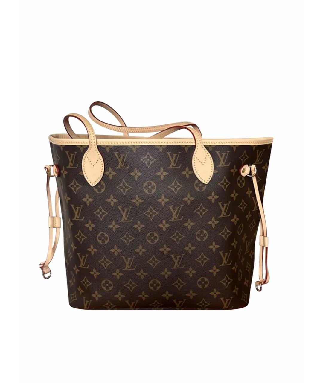 LOUIS VUITTON Коричневая сумка тоут, фото 1