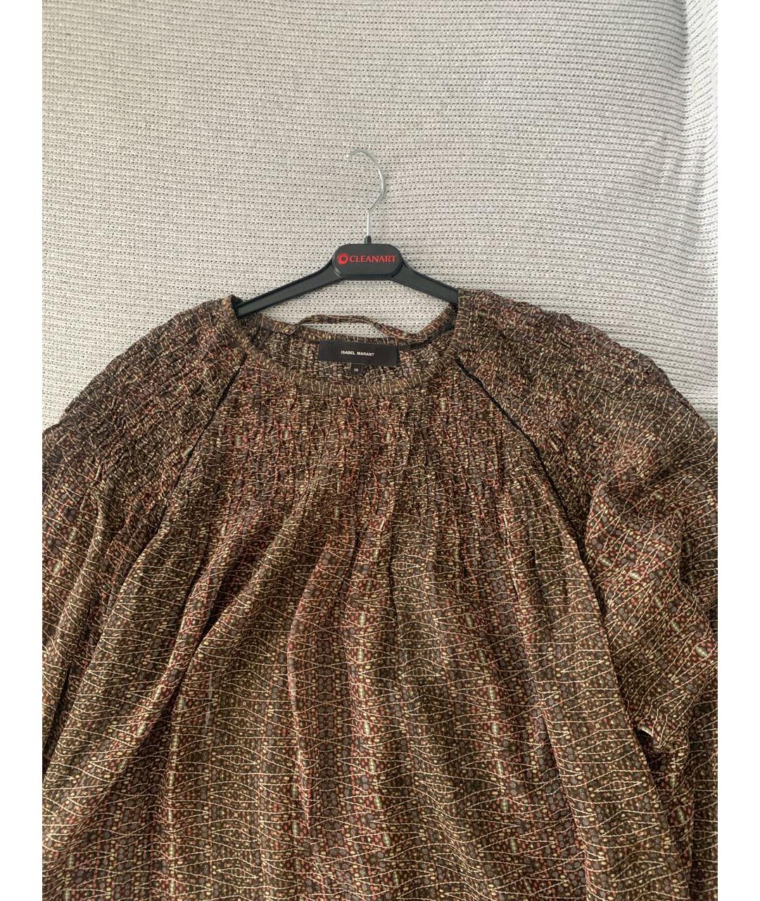 ISABEL MARANT Мульти шелковое повседневное платье, фото 3